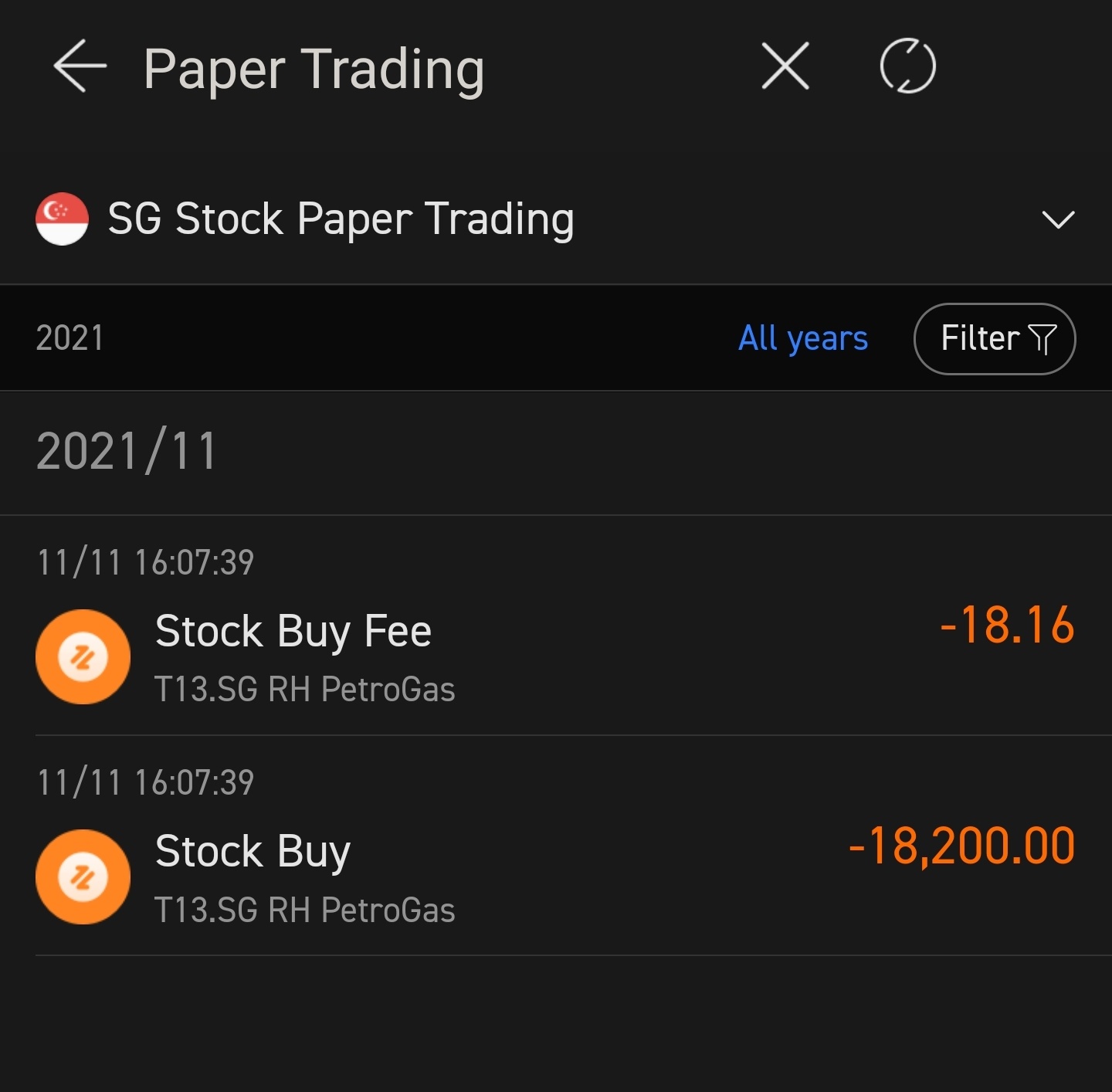 Hi, may I know what is buy fees for SG shares? Seems different from what they advertised as 0.03% of transaction amount.