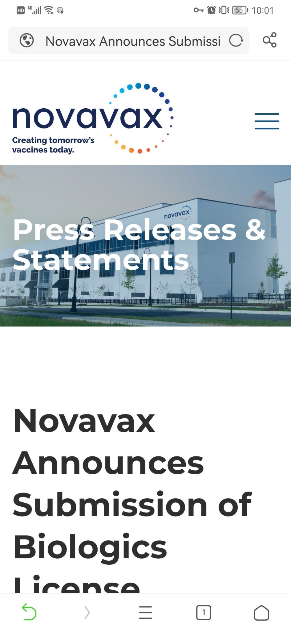 $Novavax (NVAX.US)$