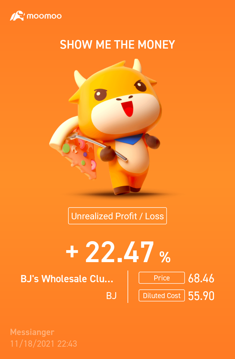 $BJ批发俱乐部 (BJ.US)$