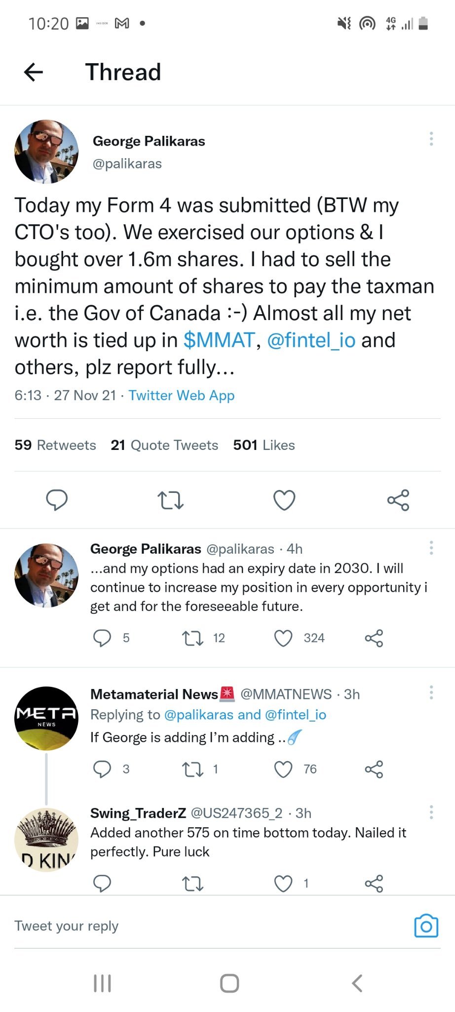 $Meta Materials (MMAT.US)$ Responsible CEO. 🚀