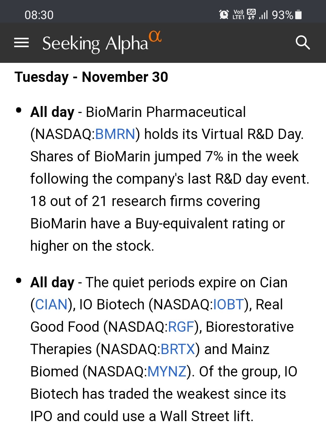 $Biorestorative Therapies (BRTX.US)$ Quite period ends yoday with 4 catalysts around the corner[Twirl][Twirl][Twirl] High watch for me 👀👀