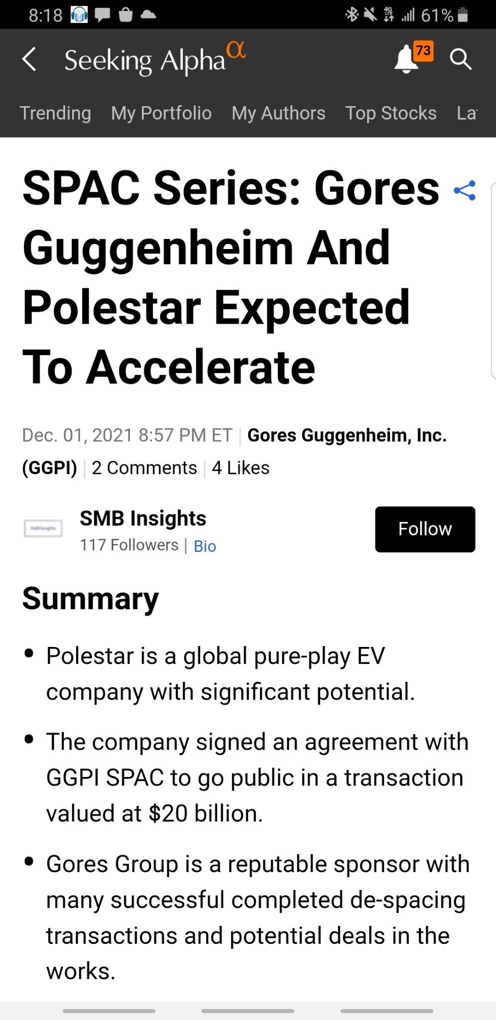 $Gores Guggenheim (GGPI.US)$ 到月亮