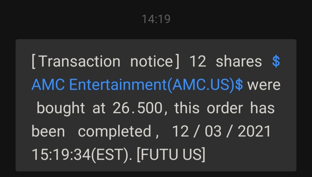 $AMCエンターテインメント クラスA (AMC.US)$