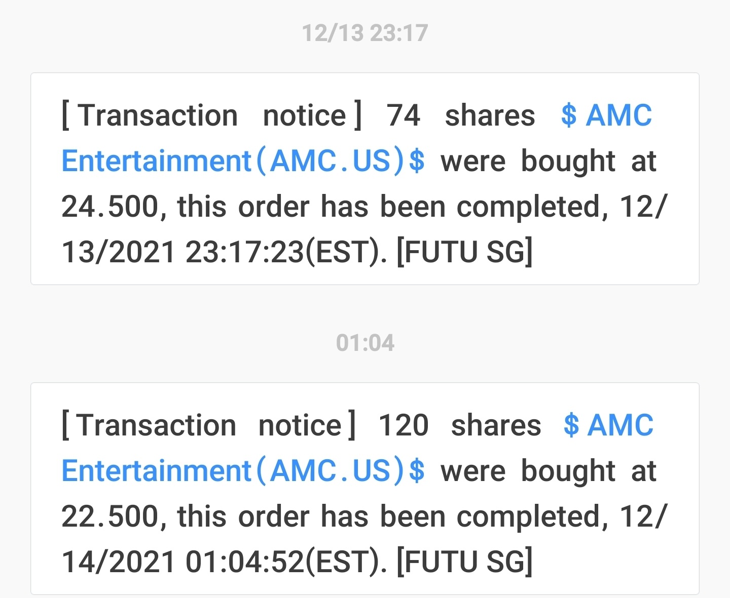 $AMCエンターテインメント クラスA (AMC.US)$ すでに全セクターに賭けました。 弾丸がもうありません。