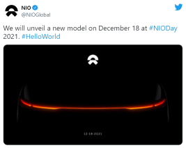 キーの年次イベント前に新しいモデルを示唆するNio