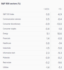 未來一周有什麼期望（GOOG，AMZN，FB，AMD）