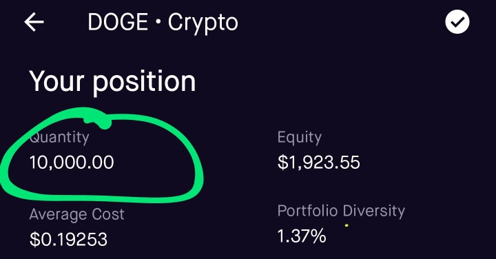 I have 0.179 ETH and 10,000 DOGE