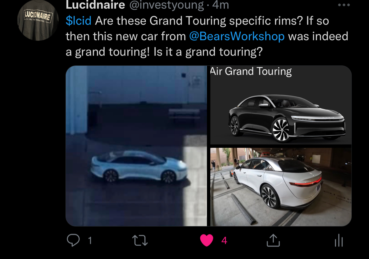 $Lucid Group (LCID.US)$ 你看到過Grand Touring嗎？