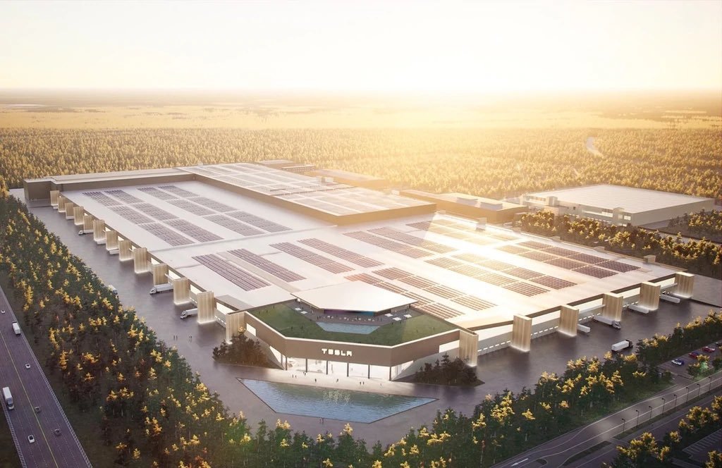 Difference between $Apple (AAPL.US)$ & $Tesla (TSLA.US)$  AAPL builds a fancy spaceship campus for employees  TSLA builds out Gigafactories to accelerate the wo...