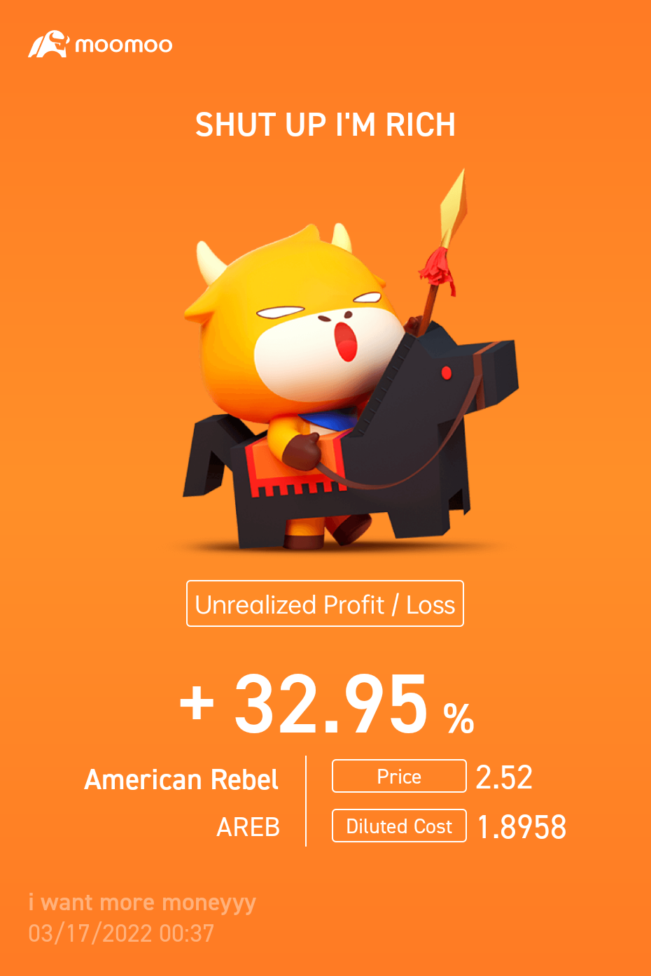 $American Rebel (AREB.US)$