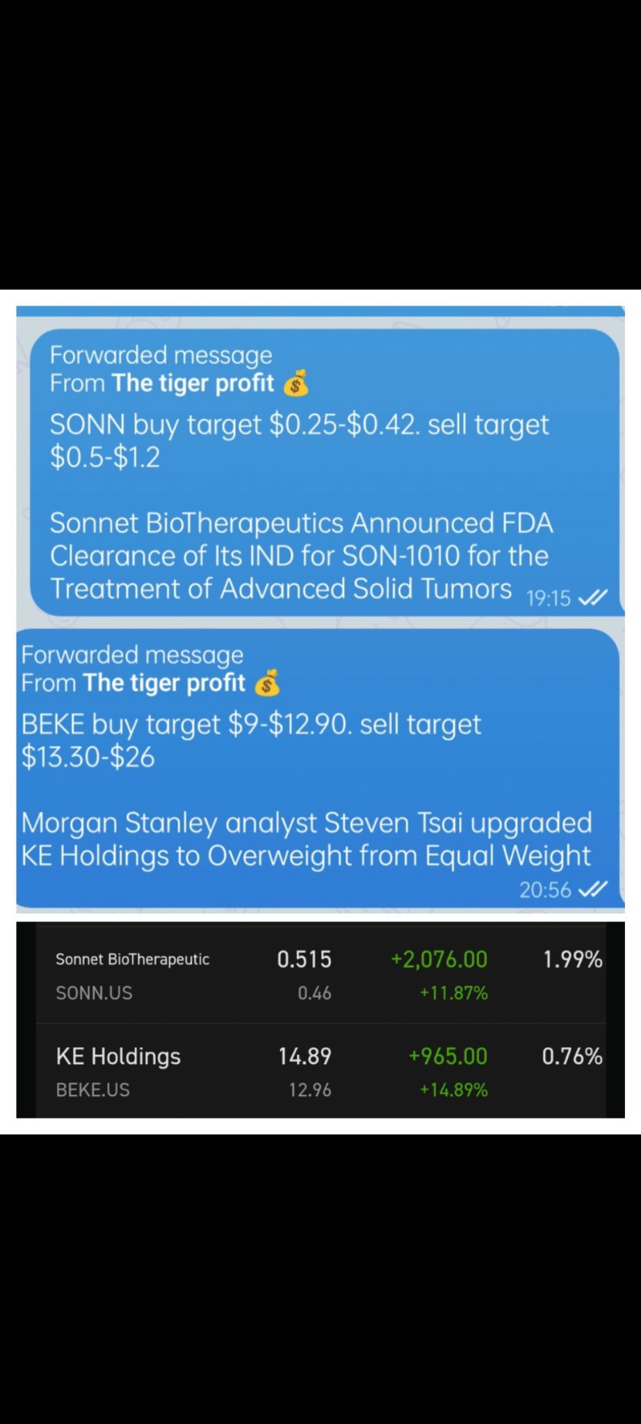 $贝壳 (BEKE.US)$$Sonnet BioTherapeutic (SONN.US)$我应该卖出还是持有？ [Emm]