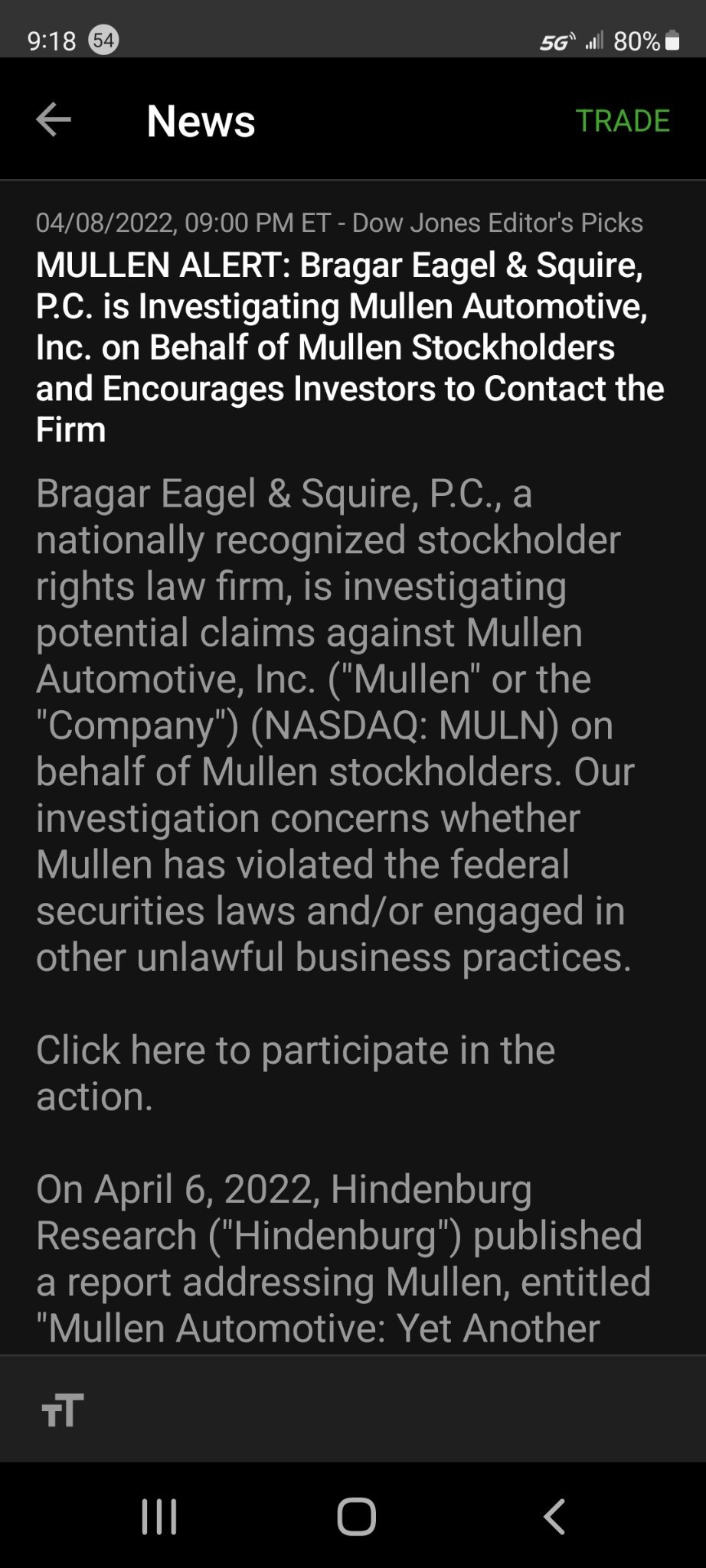 $Mullen Automotive (MULN.US)$  anybody see this?