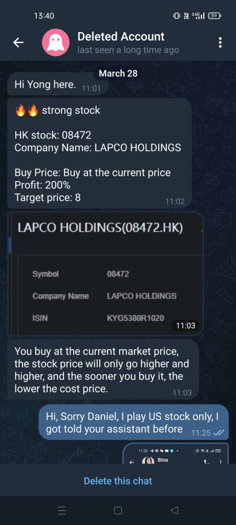 There are a lot of scammers.