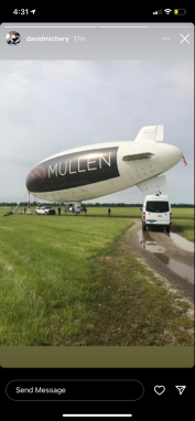 To clarify- The flawed and debunked short report that wrote erroneous claims about Mullen was named "Hindenburg" after the german airship that crashed in flames.