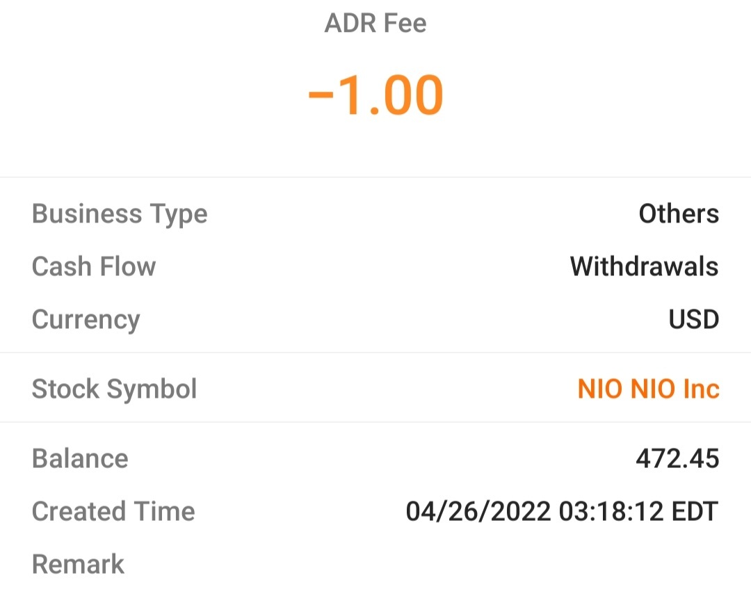 $蔚来 (NIO.US)$ 有人遇到过这些费用吗？我可以知道发生了什么。