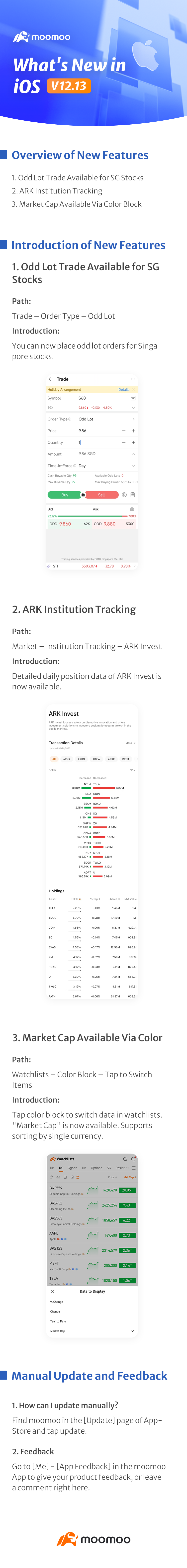 What's New: Odd Lot Trade for SG Stocks Available in iOS v12.13