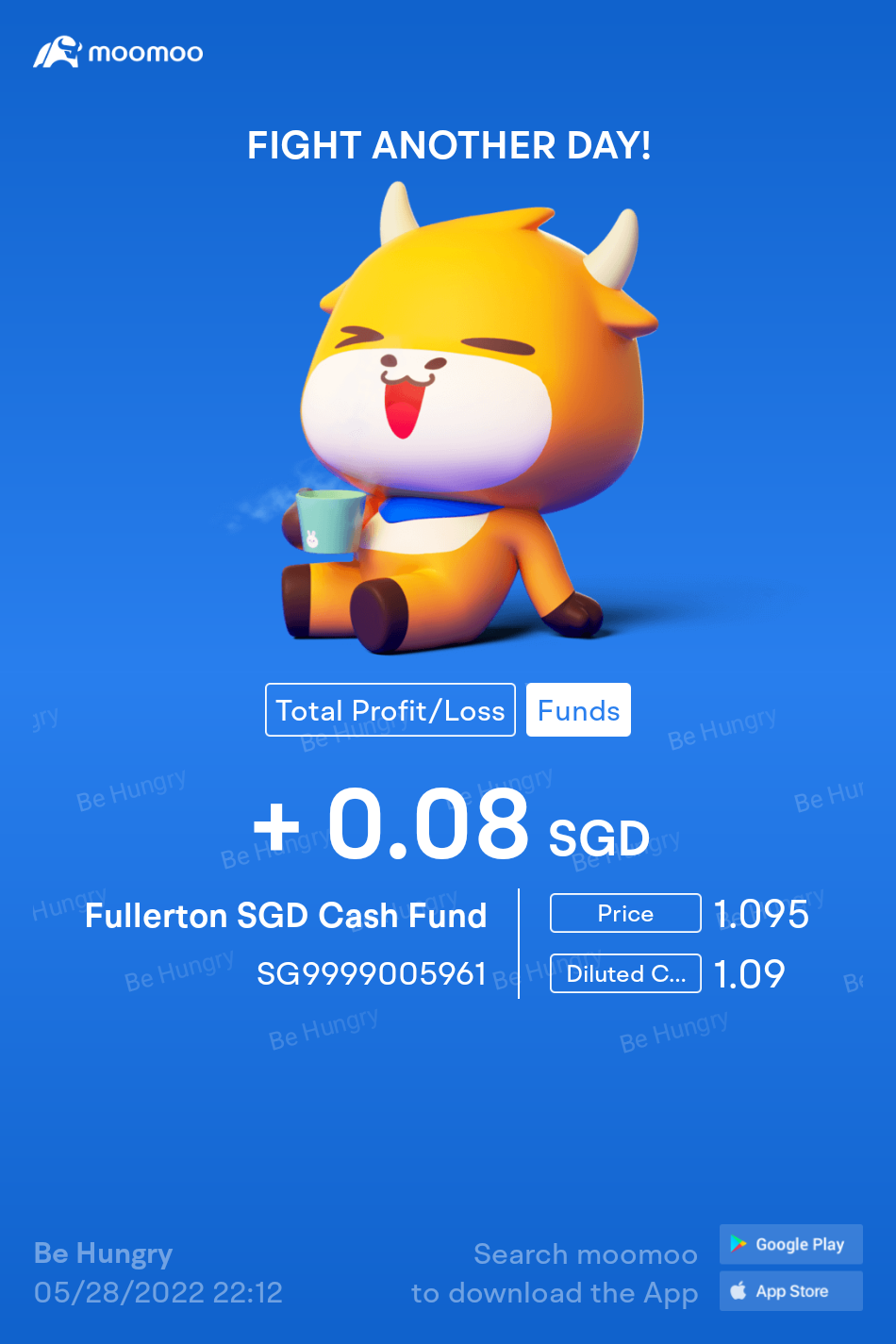 $Fullerton SGD Cash Fund (SG9999005961.MF)$