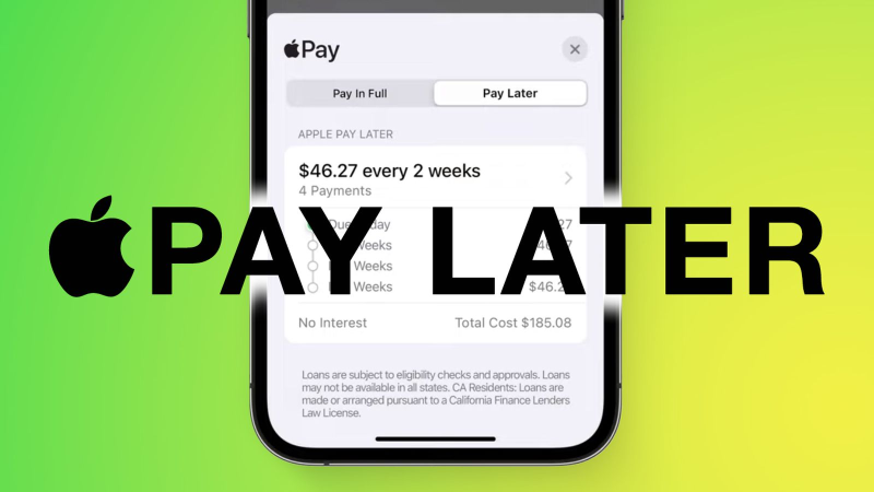 Apple Will Handle Lending Itself With New Pay Later Service