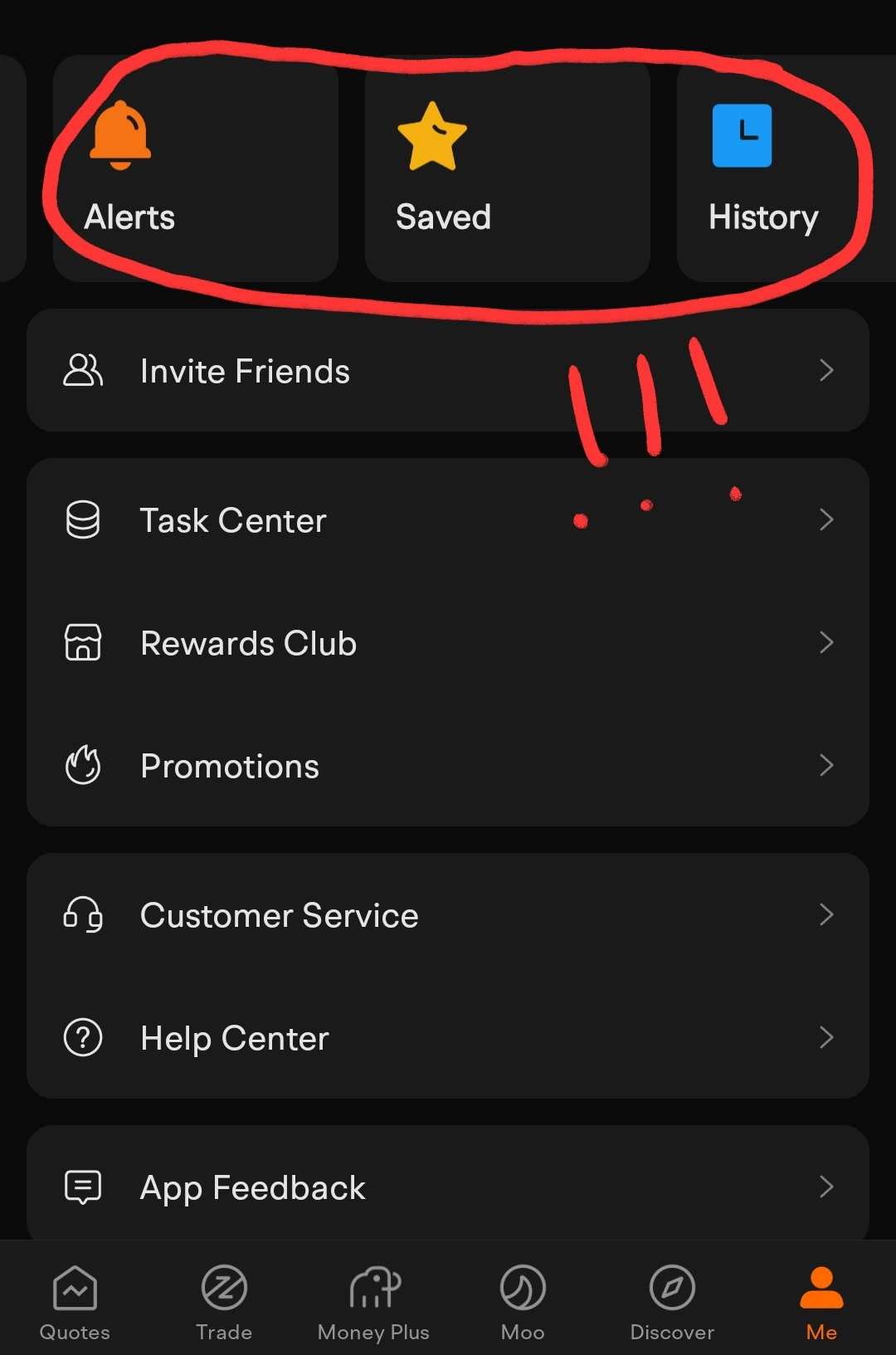 Where to access ur "saved post" 🤨 ?