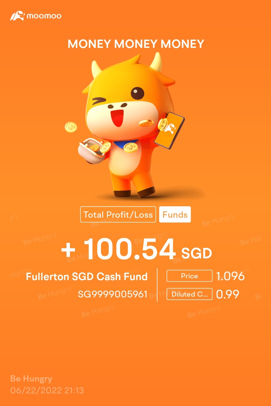 $Fullerton SGD Cash Fund (SG9999005961.MF)$