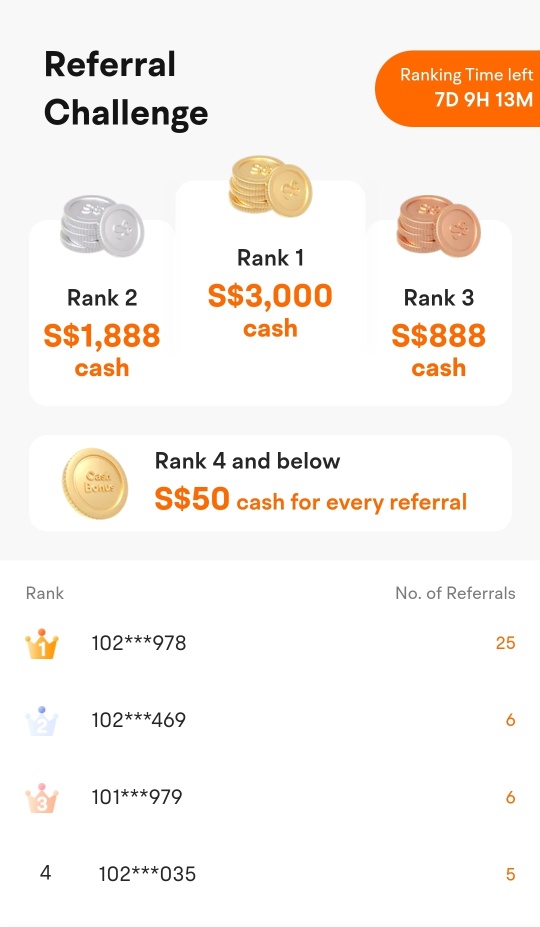 Referral Challenge 1st prize $3000, shocking 😨 referral ranking result!