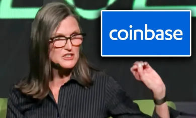 Ark InvestのCathie WoodはCoinbaseのほぼ史上最安値である$53で、1.41百万株の$COINを売却しました。