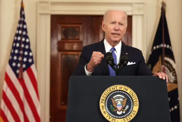 Biden and Yellen say U.S. economy is in state of transition, not recession