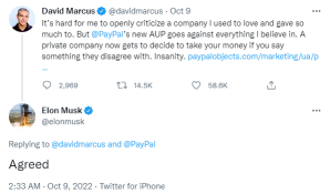 「今すぐお金を引き出してください」 - イーロン・マスクとPayPalのマフィアが、ビットコインや仮想通貨にとって「最高のこと」であるという衝撃的なブレーカーに対する極度の反発をリードしています