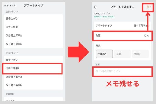 moomooの株価アラート機能と活用設定