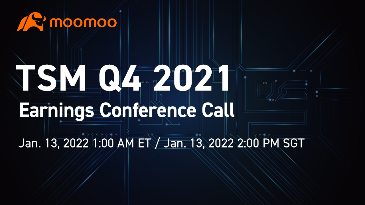 Hello, Mooers!! Q4 earnings conference is coming up! This week there will be two live broadcasts by $Taiwan Semiconductor (TSM.US)$ and$Blackrock (BLK.US)$ If y...