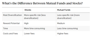 Why would you choose a mutual fund over a stock?