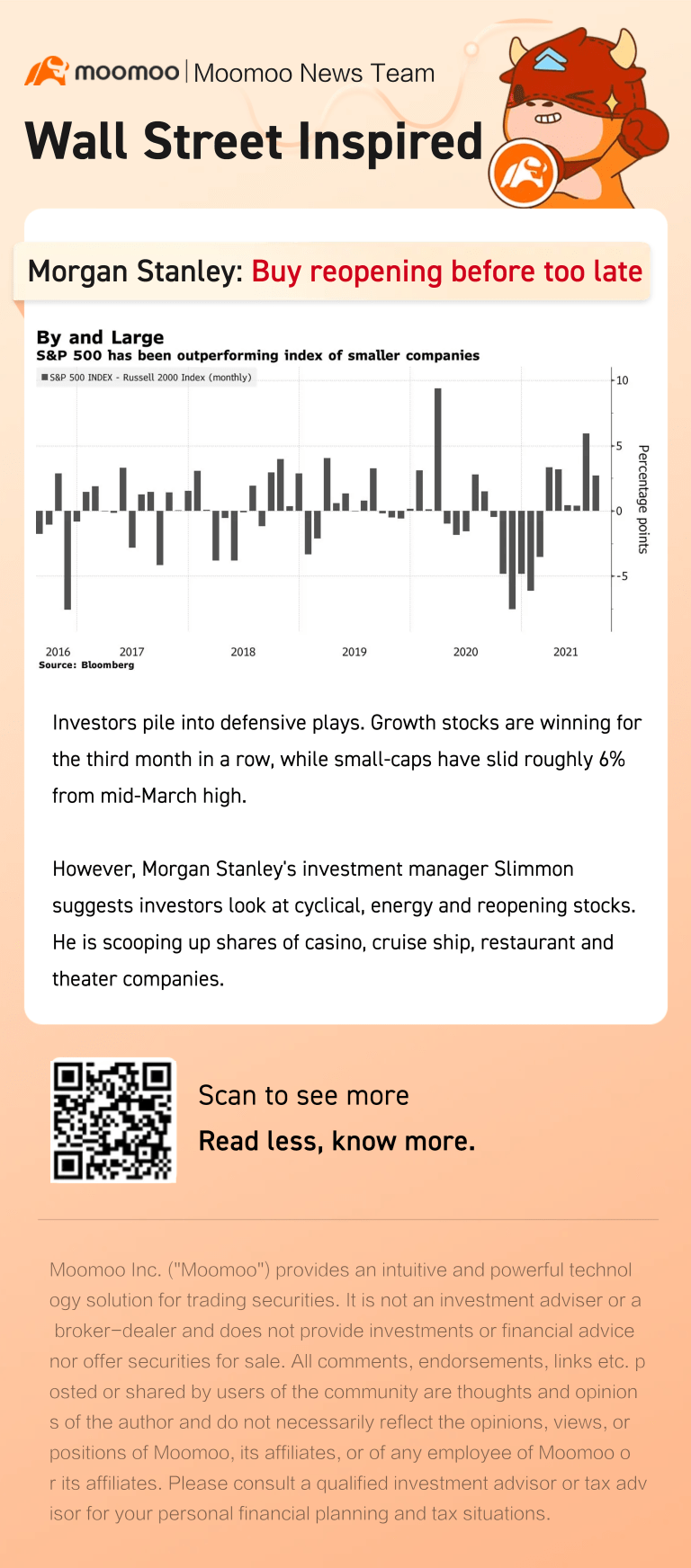 Morgan Stanley: Buy reopening before too late