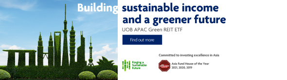 UOB APAC Green REIT ETF: Building Sustainable Income and a Greener Future