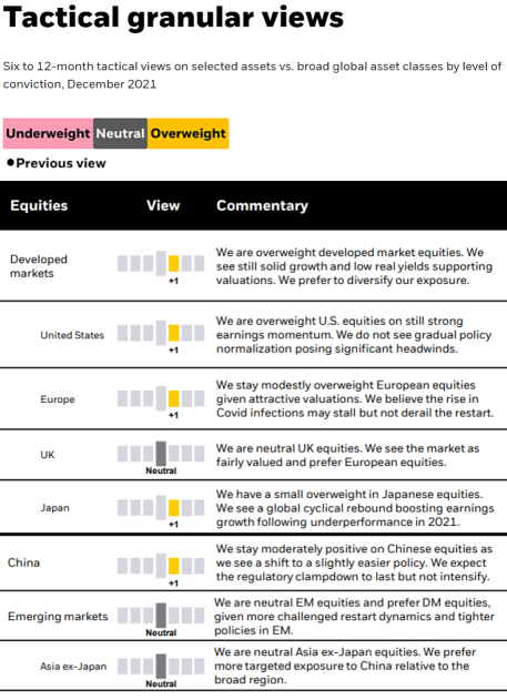 BlackRock favors Chinese assets in 2022 outlook