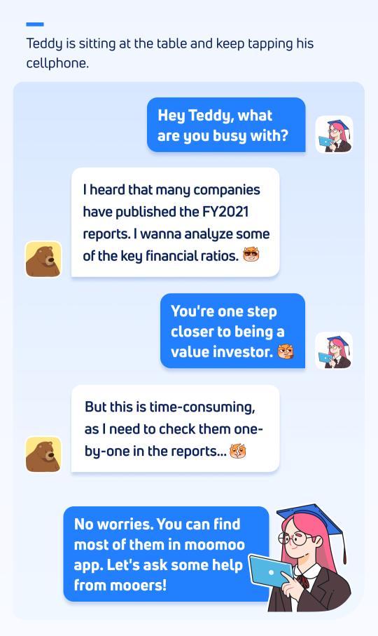 [Help Teddy and Win Rewards] Find out the Financial Ratios