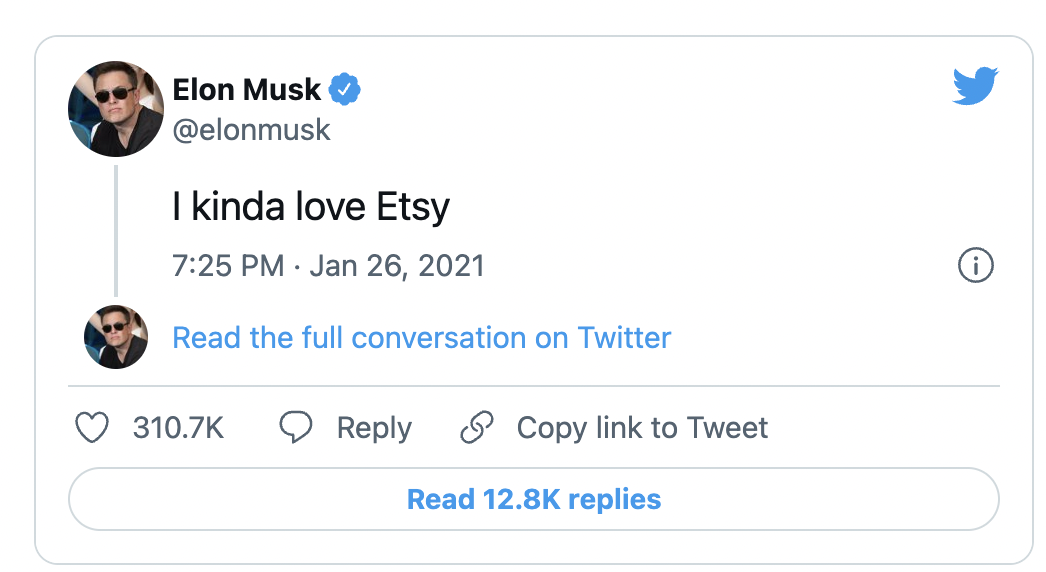 イーロン・マスクはツイッターの価値を1日で27％増やしました。彼がツイートで感銘を受けたり、沈んだりした他の資産は次のとおりです