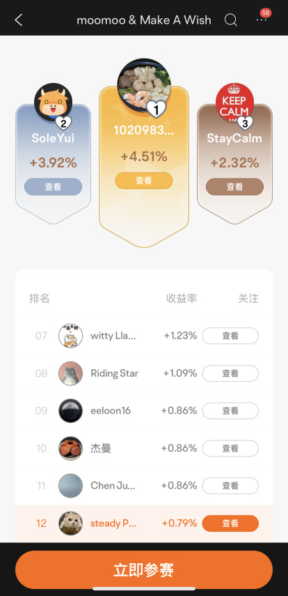 模拟交易大赛