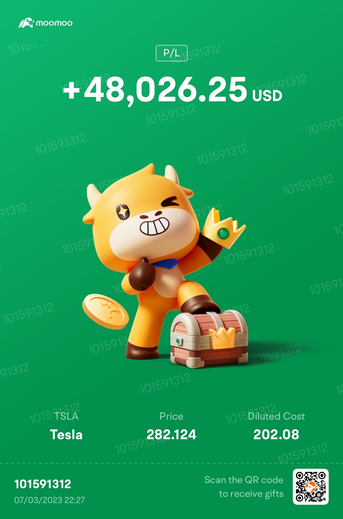 $特斯拉 (TSLA.US)$ 300即将上映!