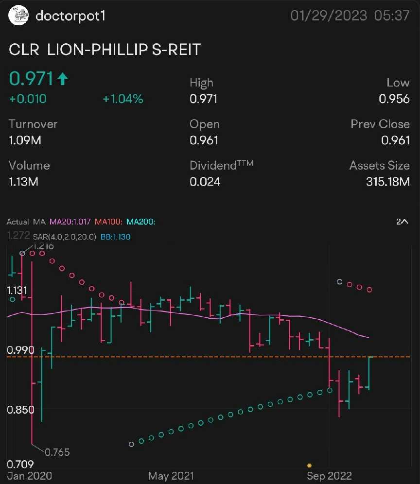 Bullish on China and SREIT Funds for 2023