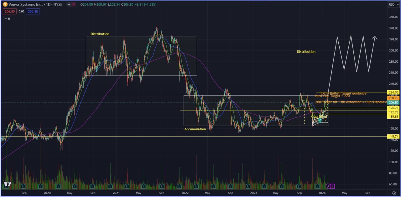 VEEV - Long term looks good!