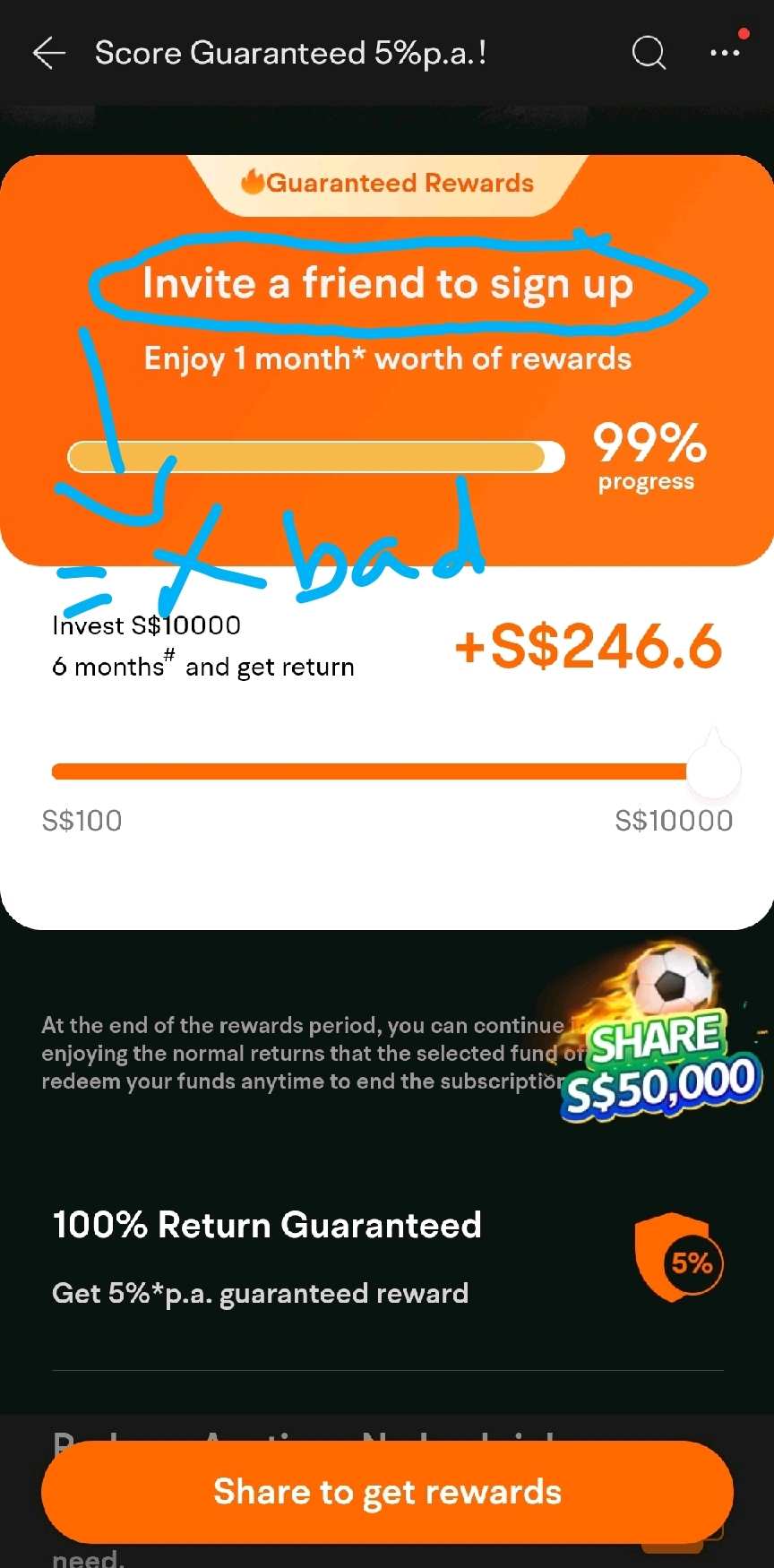 This is bad 👎 for existing users & a solo investor = boo 😬