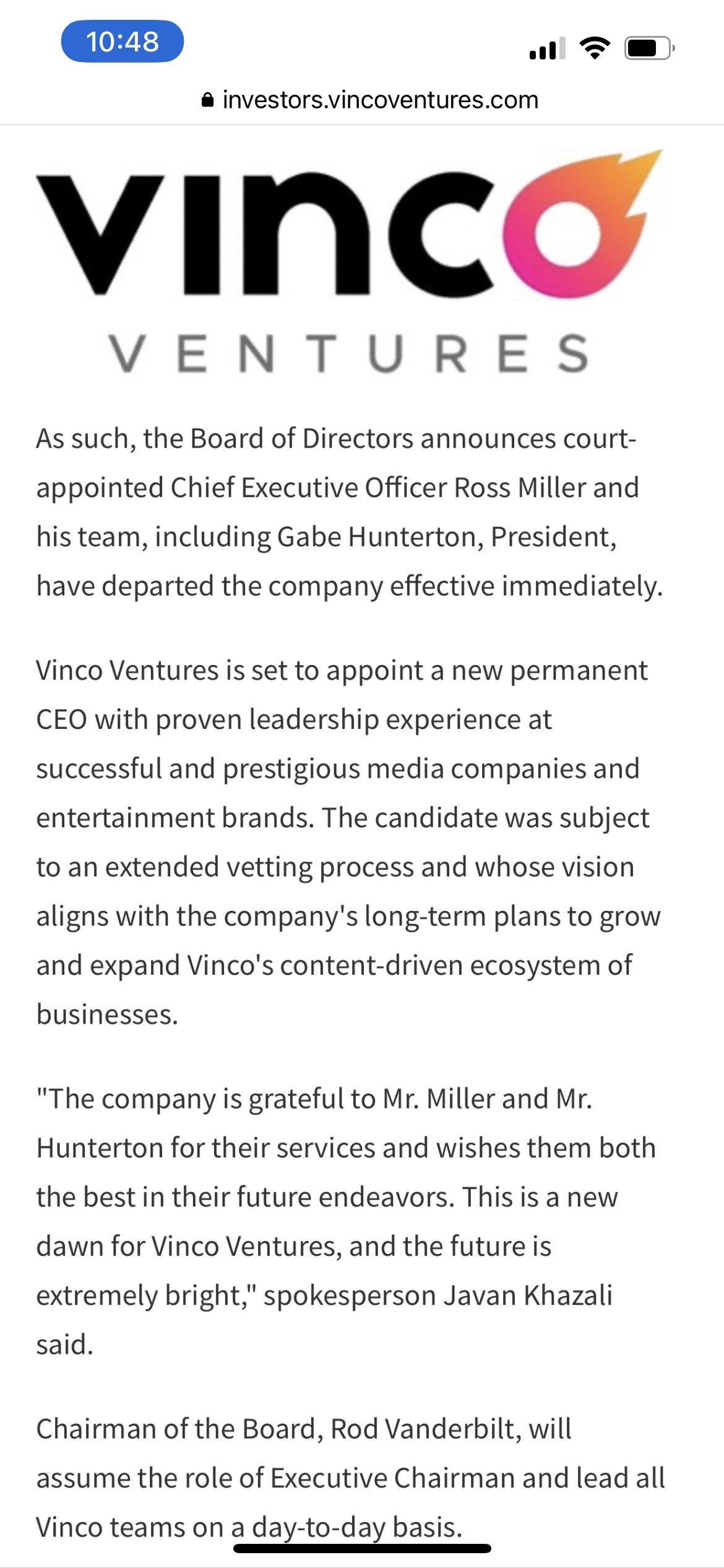 $Vinco Ventures (BBIG.US)$