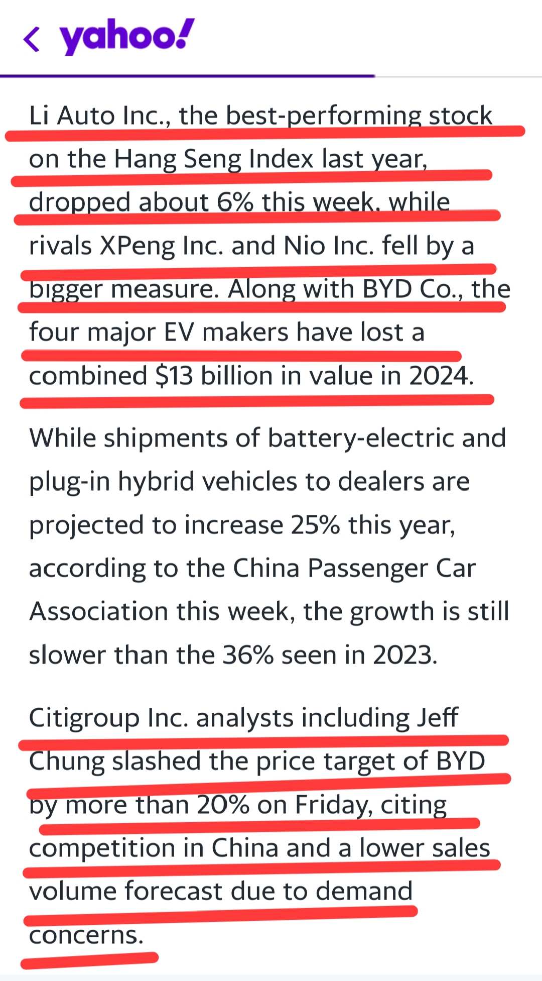 比亚迪目标价下调20％以上中国电动汽车股票抛售130亿美元- moomoo 社区