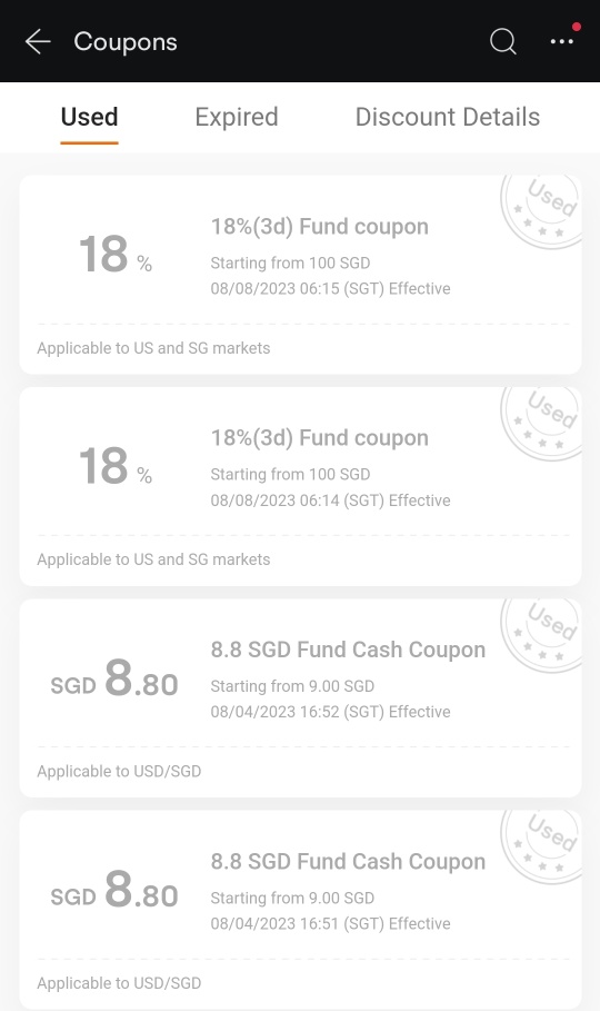 My 2023 Earnings and Rewards in using Moomoo Cash Plus Fund