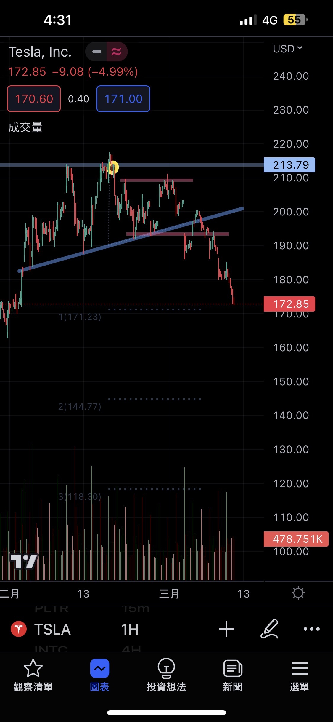 Are you shorting Tesla? Is it still possible to chase the sky?