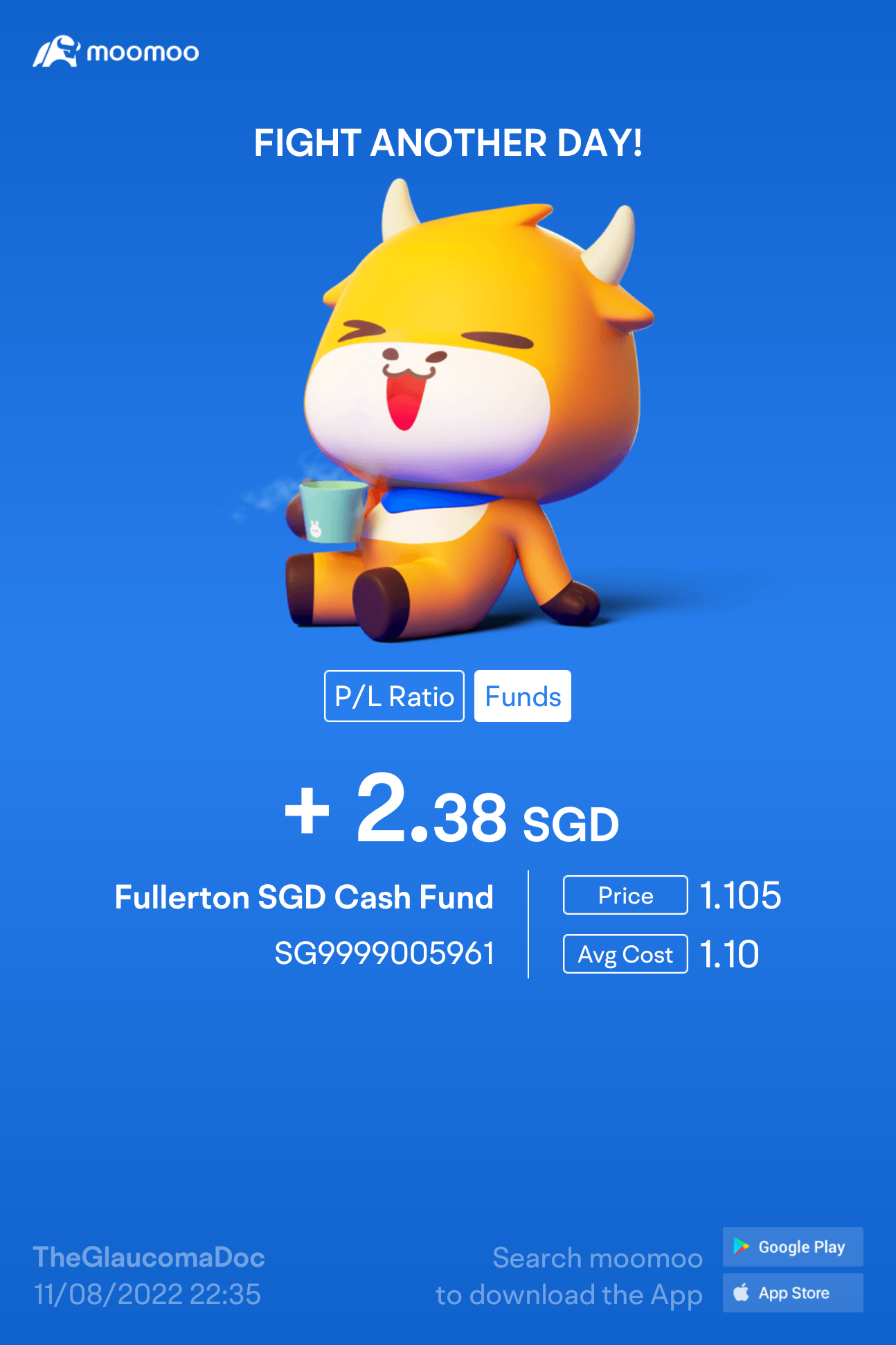 1周回报：SGD 富利顿现金基金- moomoo 社区