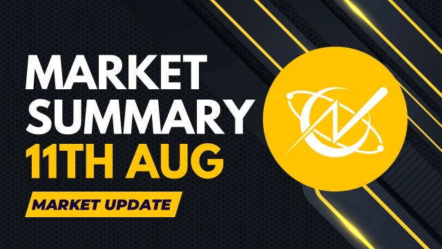 Market summary 11th August