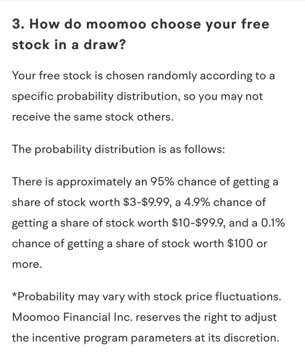 FAQ (For US residents) : How Do I Get The Free Stock for Joining and Depositing?