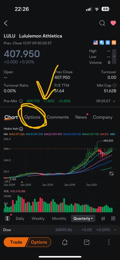 How to paper trade options on iPhone iOS