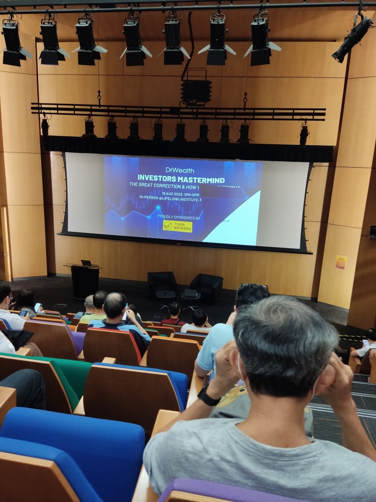 Dr Wealth workshop on 19 Aug 23
